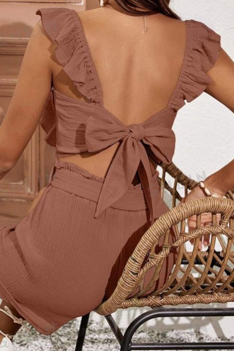 Σύνολο AVALANA BROWN, Χρώμα: καφέ, IVET.EU - Εκπτώσεις έως -80%