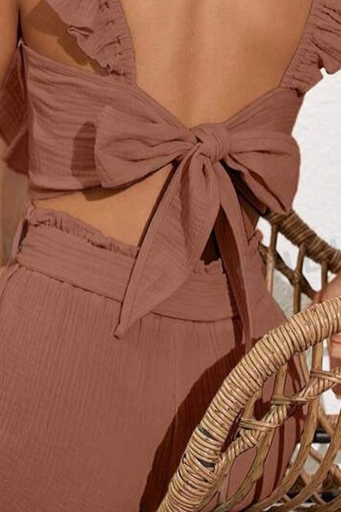 Σύνολο AVALANA BROWN, Χρώμα: καφέ, IVET.EU - Εκπτώσεις έως -80%