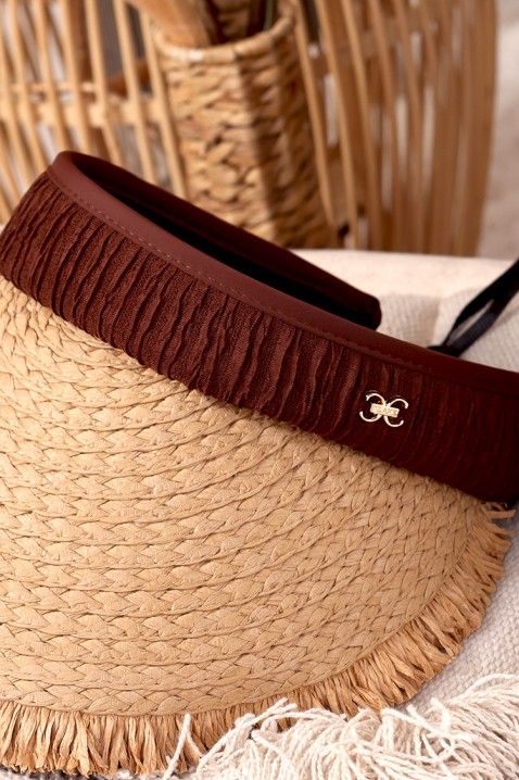 Καπέλο COMANA BROWN, Χρώμα: καφέ, IVET.EU - Εκπτώσεις έως -80%