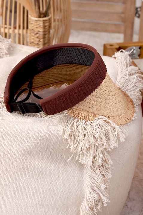Καπέλο COMANA BROWN, Χρώμα: καφέ, IVET.EU - Εκπτώσεις έως -80%