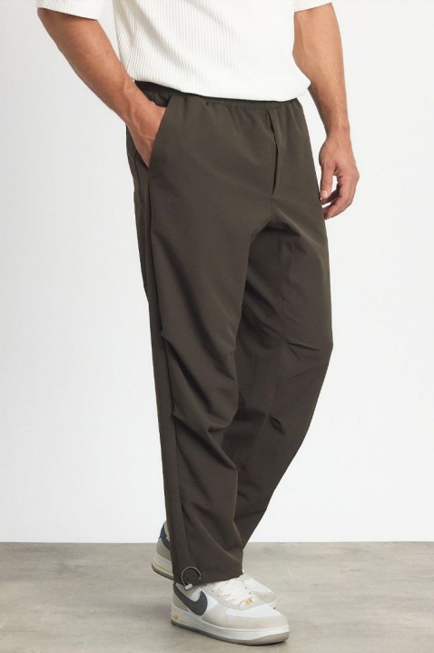 Pánské kalhoty RILZU KHAKI, Barva: khaki, IVET.EU - Stylové oblečení