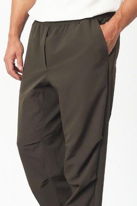Pánské kalhoty RILZU KHAKI, Barva: khaki, IVET.EU - Stylové oblečení