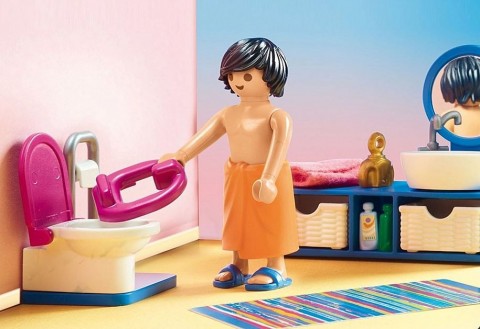 Σετ με φιγούρες Dollhouse 70211 Μπάνιο με μπανιέραIVET.EU - Εκπτώσεις έως -80%