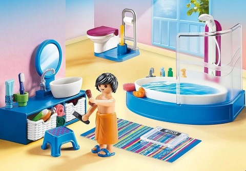 Σετ με φιγούρες Dollhouse 70211 Μπάνιο με μπανιέραIVET.EU - Εκπτώσεις έως -80%
