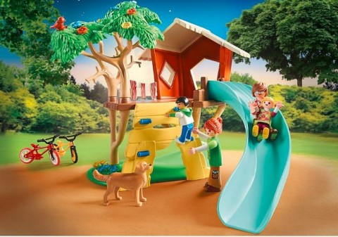 Σετ Τουβλάκια με φιγούρες Family Fun 71001 Δεντρόσπιτο με τσουλήθραIVET.EU - Εκπτώσεις έως -80%