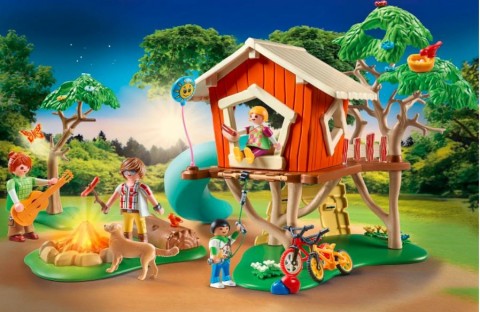 Σετ Τουβλάκια με φιγούρες Family Fun 71001 Δεντρόσπιτο με τσουλήθραIVET.EU - Εκπτώσεις έως -80%