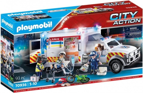 Σετ φιγούρων City Action 70936 Ασθενοφόρο: US AmbulanceIVET.EU - Εκπτώσεις έως -80%