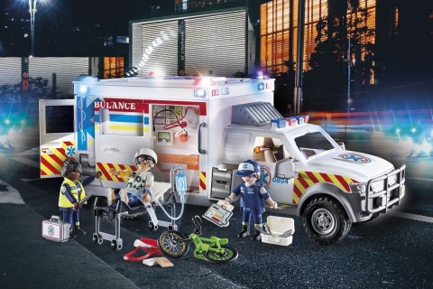 Σετ φιγούρων City Action 70936 Ασθενοφόρο: US AmbulanceIVET.EU - Εκπτώσεις έως -80%