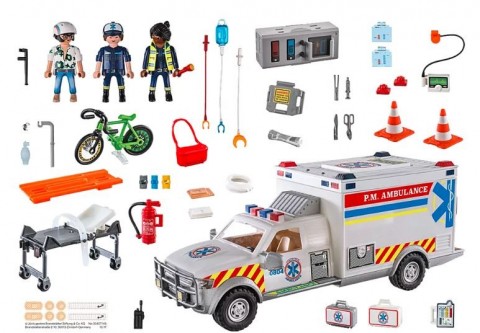 Σετ φιγούρων City Action 70936 Ασθενοφόρο: US AmbulanceIVET.EU - Εκπτώσεις έως -80%