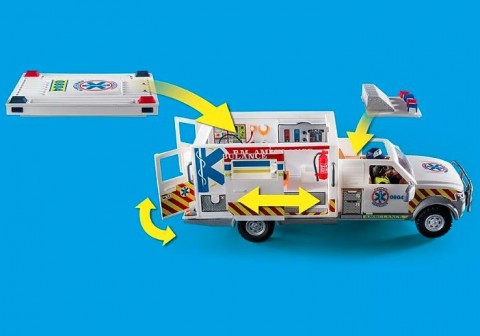 Σετ φιγούρων City Action 70936 Ασθενοφόρο: US AmbulanceIVET.EU - Εκπτώσεις έως -80%