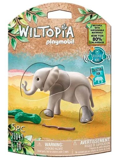 Σετ φιγούρων Wiltopia 71049 Μικρός ελέφανταςIVET.EU - Εκπτώσεις έως -80%