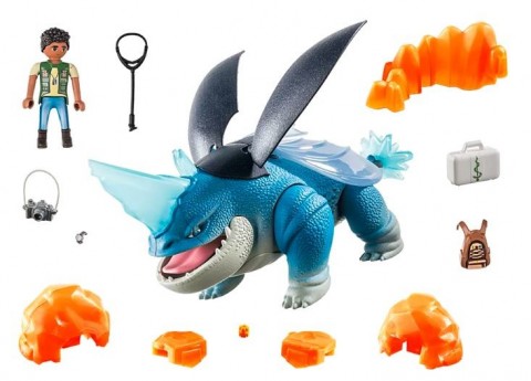 Σετ με φιγούρες Dragons 71082 Plowhorn & D'AngeloIVET.EU - Εκπτώσεις έως -80%