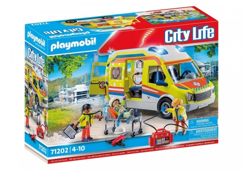 Σετ City Life 71202 Ασθενοφόρο με φως και ήχοIVET.EU - Εκπτώσεις έως -80%