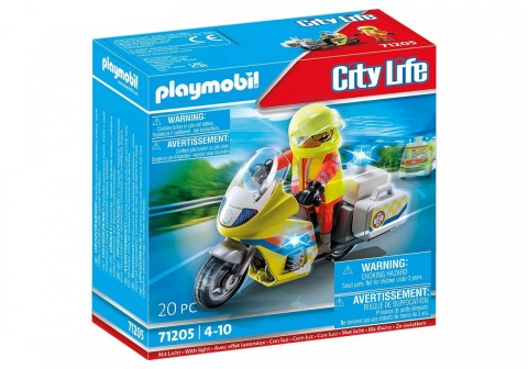 Σετ με φιγούρα City Life 71205 Μοτοσικλέτα διάσωσης με φωςIVET.EU - Εκπτώσεις έως -80%