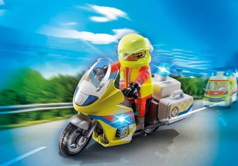 Σετ με φιγούρα City Life 71205 Μοτοσικλέτα διάσωσης με φωςIVET.EU - Εκπτώσεις έως -80%