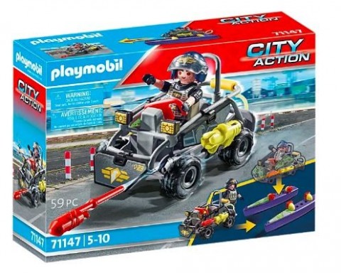 Σετ με φιγούρα City Action 71147 Τετράτροχο ειδικής μονάδαςIVET.EU - Εκπτώσεις έως -80%