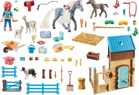 Σετ με φιγούρες Horses 71353 Amelia και Whisper με στάβλοIVET.EU - Εκπτώσεις έως -80%