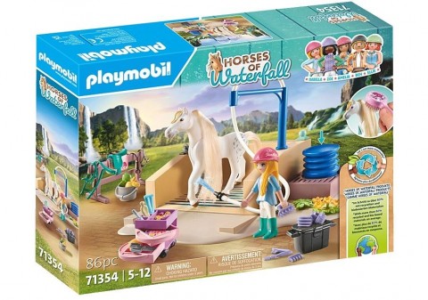Σετ φιγούρες Horses 71354 Isabella και Lioness στην περιοχή πλυσίματος αλόγωνIVET.EU - Εκπτώσεις έως -80%