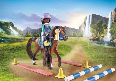 Σετ με φιγούρες Horses 71355 Zoe και Blaze με εμπόδιαIVET.EU - Εκπτώσεις έως -80%