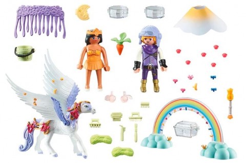 Σετ με φιγούρες Princess Magic 71361 Ουράνιος Πήγασος με ουράνιο τόξοIVET.EU - Εκπτώσεις έως -80%