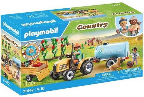 Σετ με φιγούρες Country 71442 Τρακτέρ με ρυμουλκούμενο και δεξαμενή νερούIVET.EU - Εκπτώσεις έως -80%