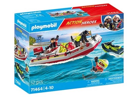 Σετ φιγούρων Action Heroes 71464 Πυροσβεστική βάρκα με τζετ σκιIVET.EU - Εκπτώσεις έως -80%