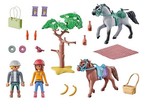 Σετ φιγούρων Horses 71470 Βόλτα με άλογο στην παραλία με την Amelia και τον BenIVET.EU - Εκπτώσεις έως -80%