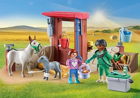 Σετ φιγούρων Country 71471 Κτηνίατρος με γαϊδουράκιαIVET.EU - Εκπτώσεις έως -80%