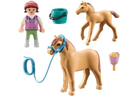 Σετ φιγούρων Horses 71498 Παιδί με πόνι και πουλάριIVET.EU - Εκπτώσεις έως -80%