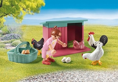 Σετ φιγούρων My Life 71510 Μικρή φάρμα με κοτόπουλα στον κήπο Tiny HouseIVET.EU - Εκπτώσεις έως -80%