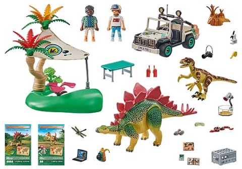 Σετ φιγούρων Dinos 71523 Ερευνητική κατασκήνωση με δεινόσαυρουςIVET.EU - Εκπτώσεις έως -80%