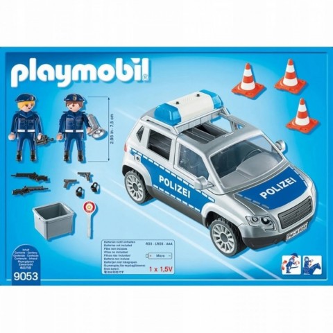 Σετ φιγούρων City Action 9053 Αστυνομικό αυτοκίνητο εκτός δρόμουIVET.EU - Εκπτώσεις έως -80%