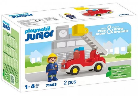 Σετ με φιγούρα Junior 71683 Πυροσβεστικό όχημα με σκάλαIVET.EU - Εκπτώσεις έως -80%