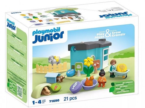 Σετ με φιγούρες Junior 71690 Ξενοδοχείο για ζώα με διανομέα τροφήςIVET.EU - Εκπτώσεις έως -80%