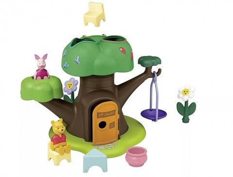 Σετ με φιγούρες Junior Disney 71693 Το Δεντρόσπιτο του Γουίνι το Αρκουδάκι και του ΓουρουνάκιIVET.EU - Εκπτώσεις έως -80%
