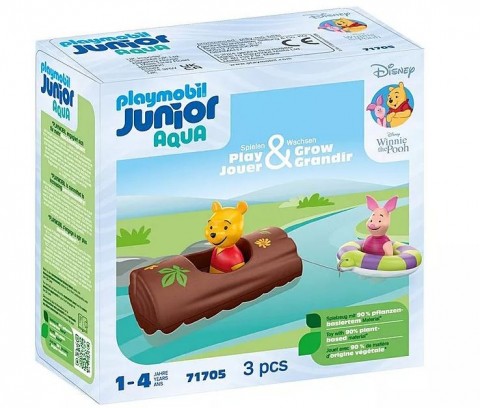 Σετ με φιγούρες Junior Disney 71705 Υδάτινη περιπέτεια του Γουίνι το Αρκουδάκι και του ΓουρουνάκιIVET.EU - Εκπτώσεις έως -80%