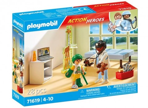 Σετ φιγούρων Action Heroes 71619 Παιδίατρος με λούτρινο αρκουδάκιIVET.EU - Εκπτώσεις έως -80%