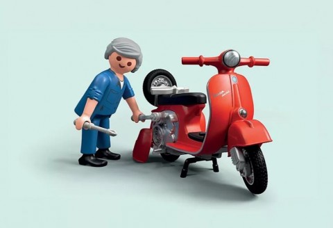 Σετ φιγούρων Vespa 71620 Γκαράζ Vespa από τη δεκαετία του '60IVET.EU - Εκπτώσεις έως -80%