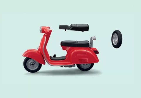 Σετ φιγούρων Vespa 71620 Γκαράζ Vespa από τη δεκαετία του '60IVET.EU - Εκπτώσεις έως -80%