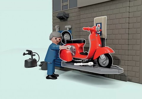 Σετ φιγούρων Vespa 71620 Γκαράζ Vespa από τη δεκαετία του '60IVET.EU - Εκπτώσεις έως -80%