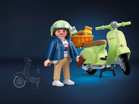 Σετ φιγούρων Vespa 71621 1969 Vespa 150 Sprint Veloce, ανοιχτό πράσινοIVET.EU - Εκπτώσεις έως -80%