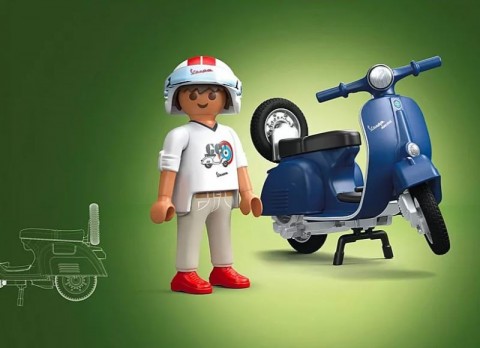 Σετ φιγούρων Vespa 71622 1969 Vespa 150 Sprint Veloce, μπλεIVET.EU - Εκπτώσεις έως -80%