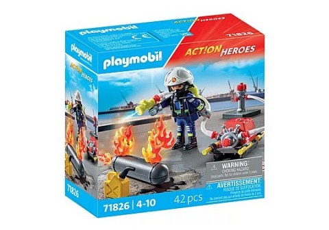 Action Heroes 71826 Πυροσβέστης με αντλία νερούIVET.EU - Εκπτώσεις έως -80%