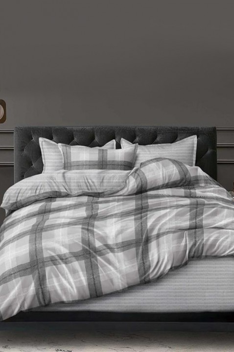 Ložní souprava RELORGA 200x220 cm bavlna, Barva: šedá, IVET.EU - Stylové oblečení