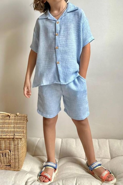 Dětský komplet NAVILI, Barva: světle modrá, IVET.EU - Stylové oblečení