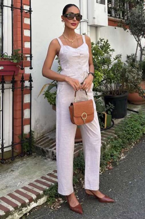 Komplet SELONO BEIGE, Barva: béžová, IVET.EU - Stylové oblečení