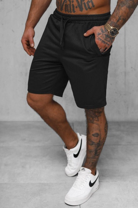 Šortky GALERVO BLACK, Barva: černá, IVET.EU - Stylové oblečení
