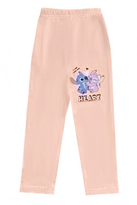 Dětské legíny JOOKIBA PEACH, Barva: broskvová, IVET.EU - Stylové oblečení