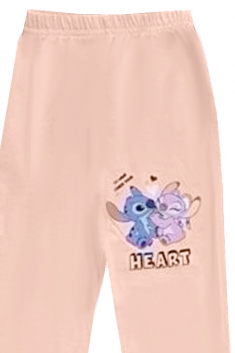 Dětské legíny JOOKIBA PEACH, Barva: broskvová, IVET.EU - Stylové oblečení