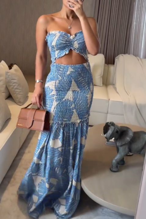 Komplet FABRICIANA BLUE, Barva: světlemodrá, IVET.EU - Stylové oblečení
